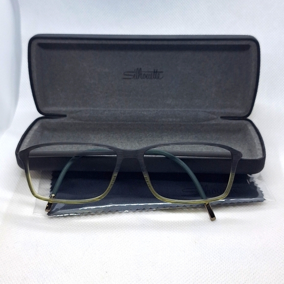 SILHOUETTE SPX Illusion 2942 75 5510 54-14-140  Rx Eyeglass frame, Pre-Owned - Picture 3 of 8